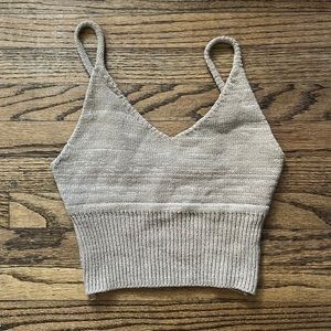 ❗️(4 for $30) Crop Knit Tank Top